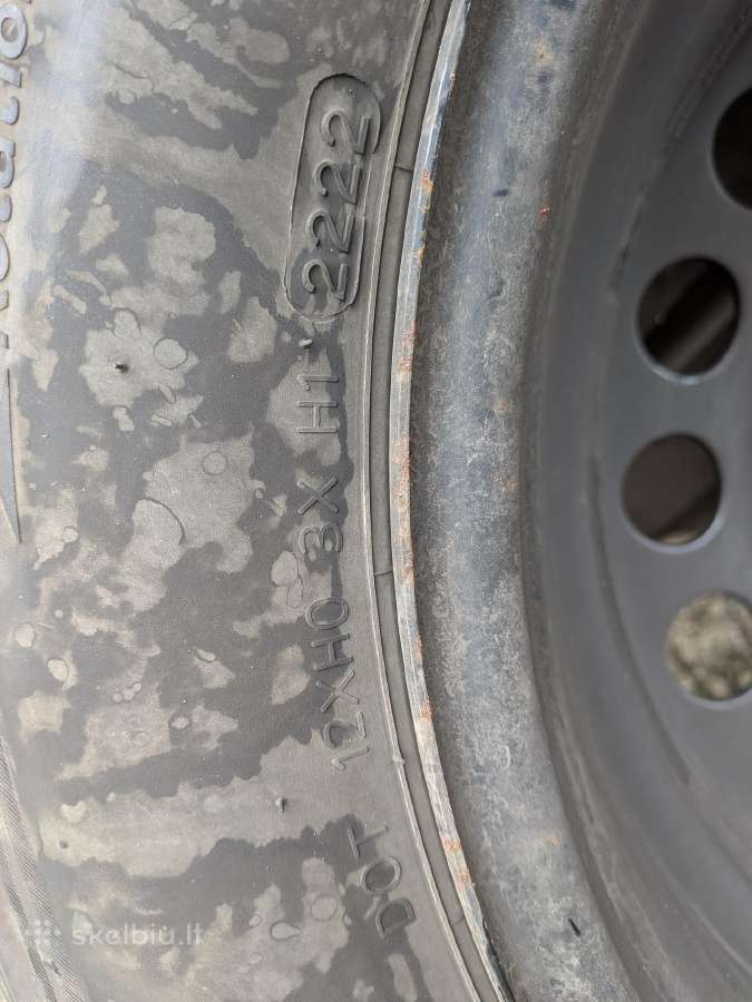 Žiemines padangos su diskais 215/65r17 - nuotraukos Nr. 9