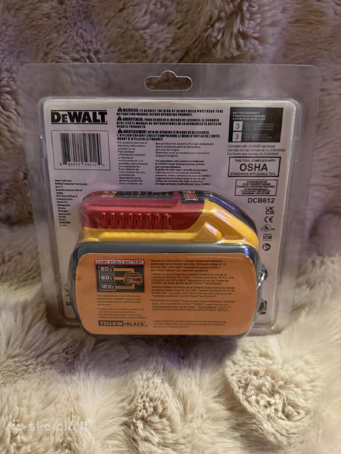Dewalt Flexvolt 12ah (Nauja) (18v-60v) - nuotraukos Nr. 2