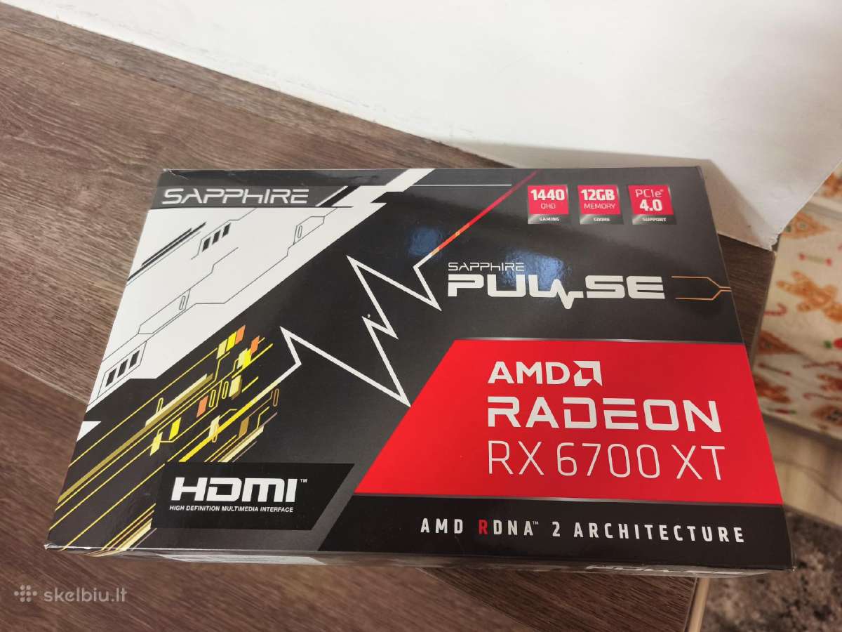 Rx 6700xt 12gb - nuotraukos Nr. 3