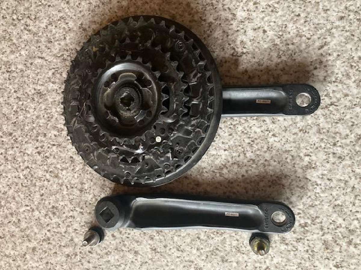 Naudotas Shimano Fc-m371 blokas - nuotraukos Nr. 2
