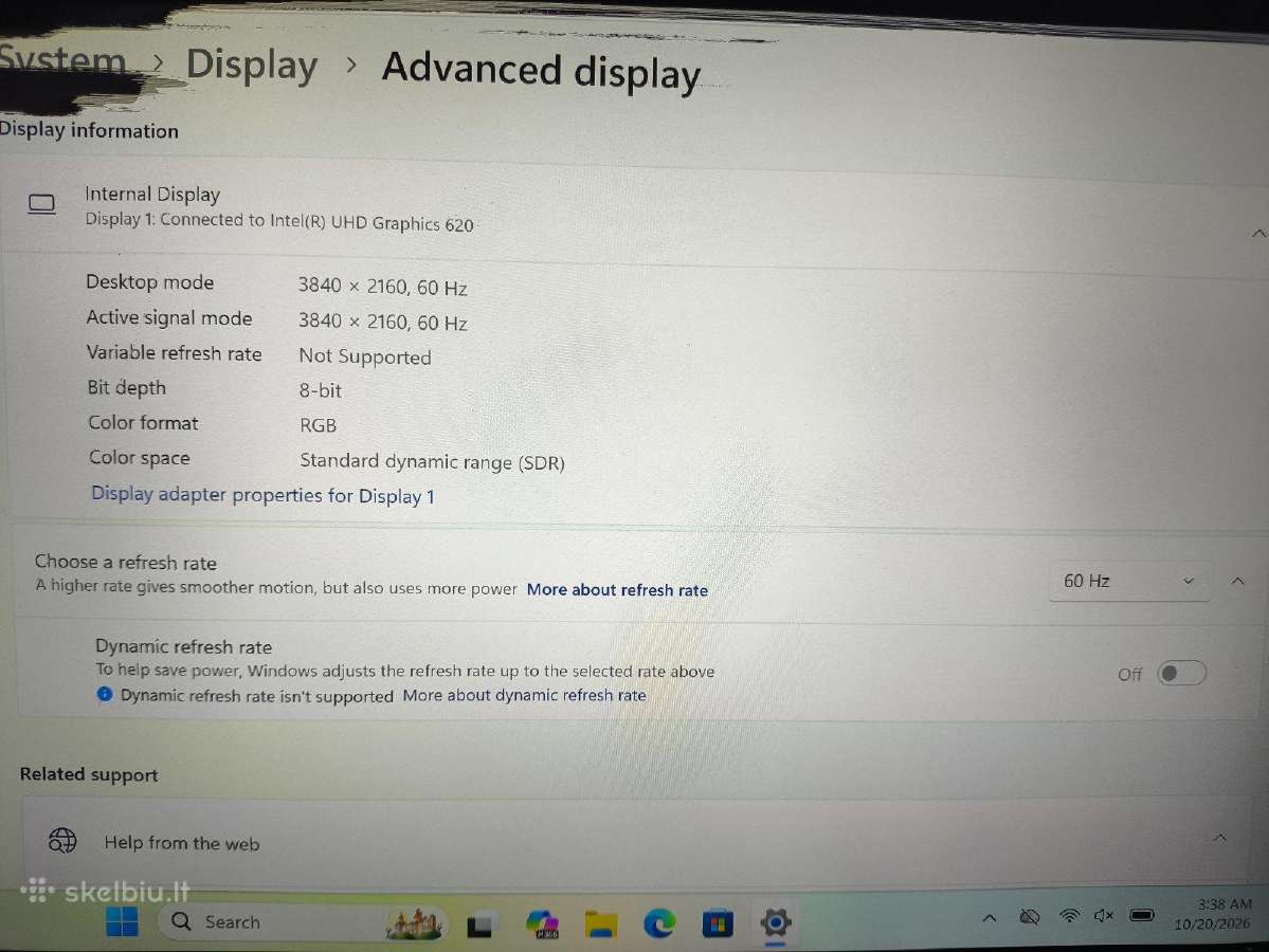 Xps 13.3 4k Touch** i7-8550u 16gb 512gb SSD 0% - nuotraukos Nr. 6