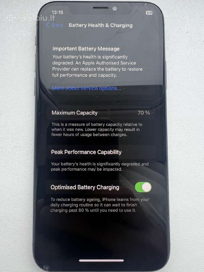 iPhone x 256gb - nuotraukos Nr. 5