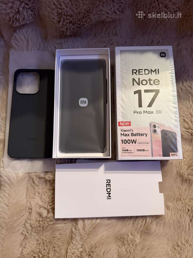 Xiaomi Redmi Note 17 Pro Max (Naujas + Garantija) - nuotraukos Nr. 5