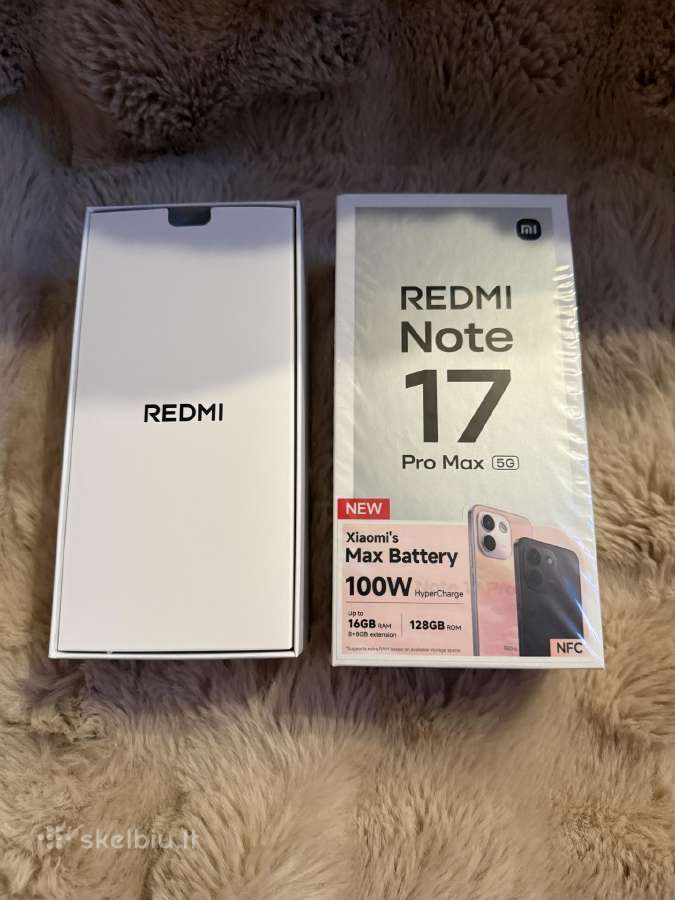 Xiaomi Redmi Note 17 Pro Max (Naujas + Garantija) - nuotraukos Nr. 6