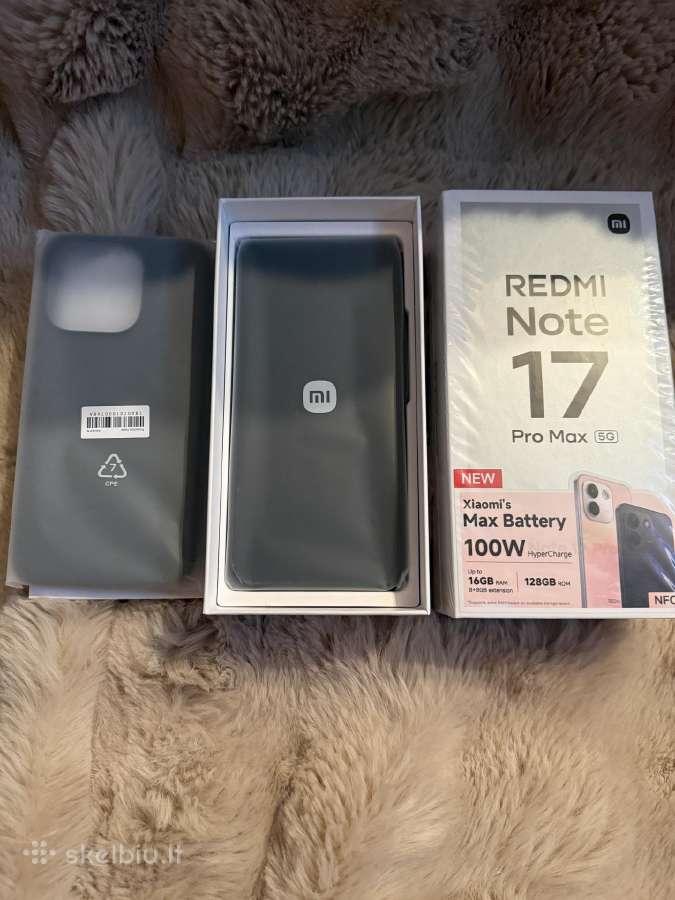 Xiaomi Redmi Note 17 Pro Max (Naujas + Garantija) - nuotraukos Nr. 7