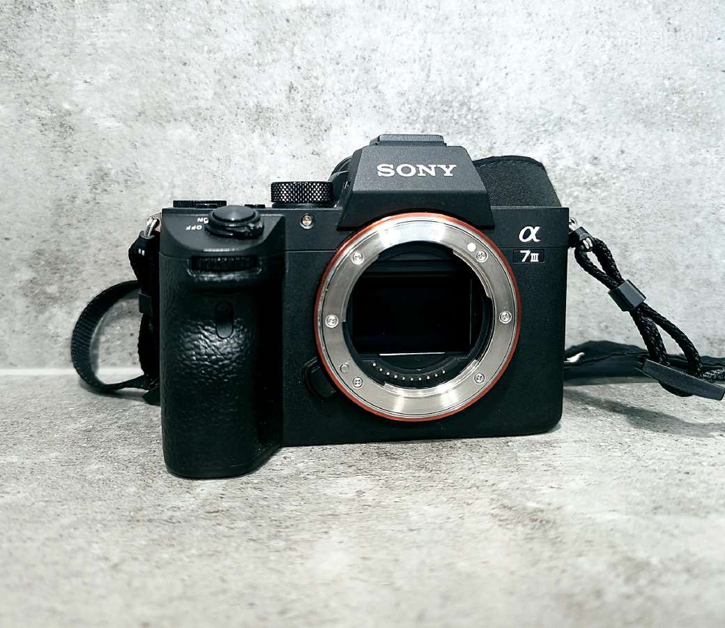 Fotoaparatas Sony A7 Mark III Full Frame - nuotraukos Nr. 4