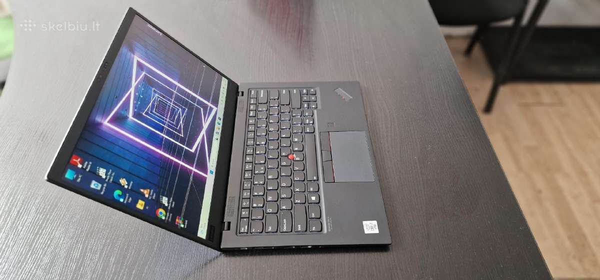 Lenovo X1 Carbon Gen 8, i7, 16gb, Touch, Us klava - nuotraukos Nr. 5