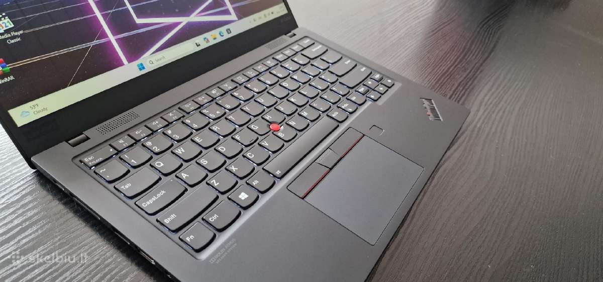 Lenovo X1 Carbon Gen 8, i7, 16gb, Touch, Us klava - nuotraukos Nr. 7