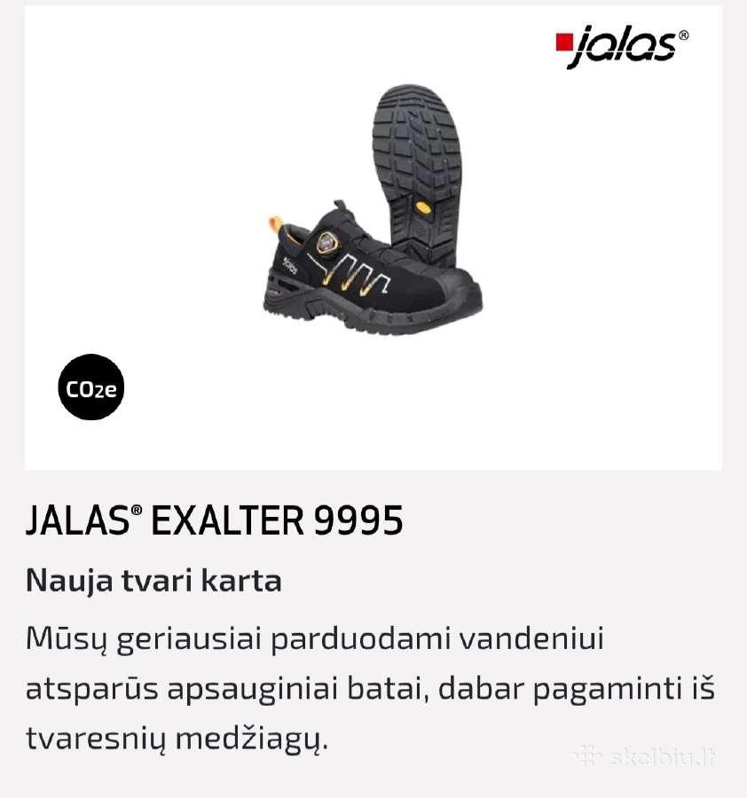 Jalas Exalter darbo batai 46d. Sievi Roller 46d. - nuotraukos Nr. 6
