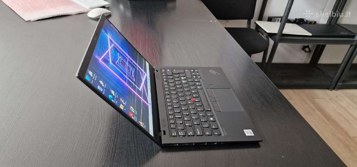 Lenovo X1 Carbon Gen 8, i7, 16gb, 512gb, stovis 10 - nuotraukos Nr. 4