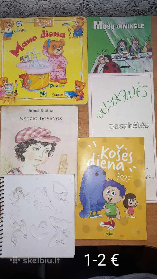 Knygos vaikams, įvairių dalykų vadovėliai - nuotraukos Nr. 5