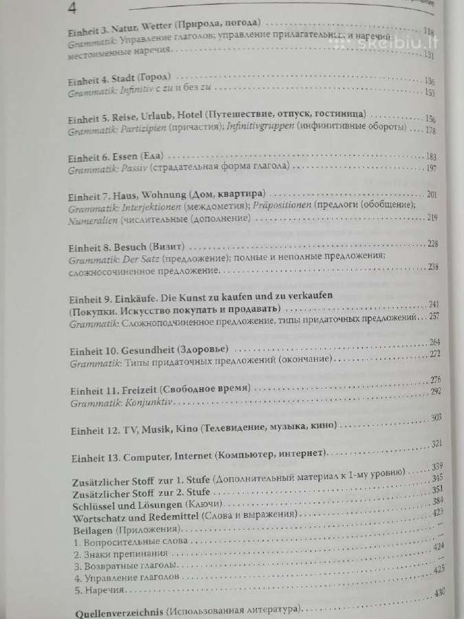 Vokiečių kalbos vadovėlis rusų kalba - nuotraukos Nr. 4