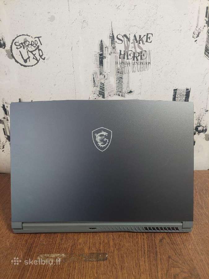 Žaidimų nešiojamas kompiuteris Msi su Rtx 3050 - nuotraukos Nr. 2