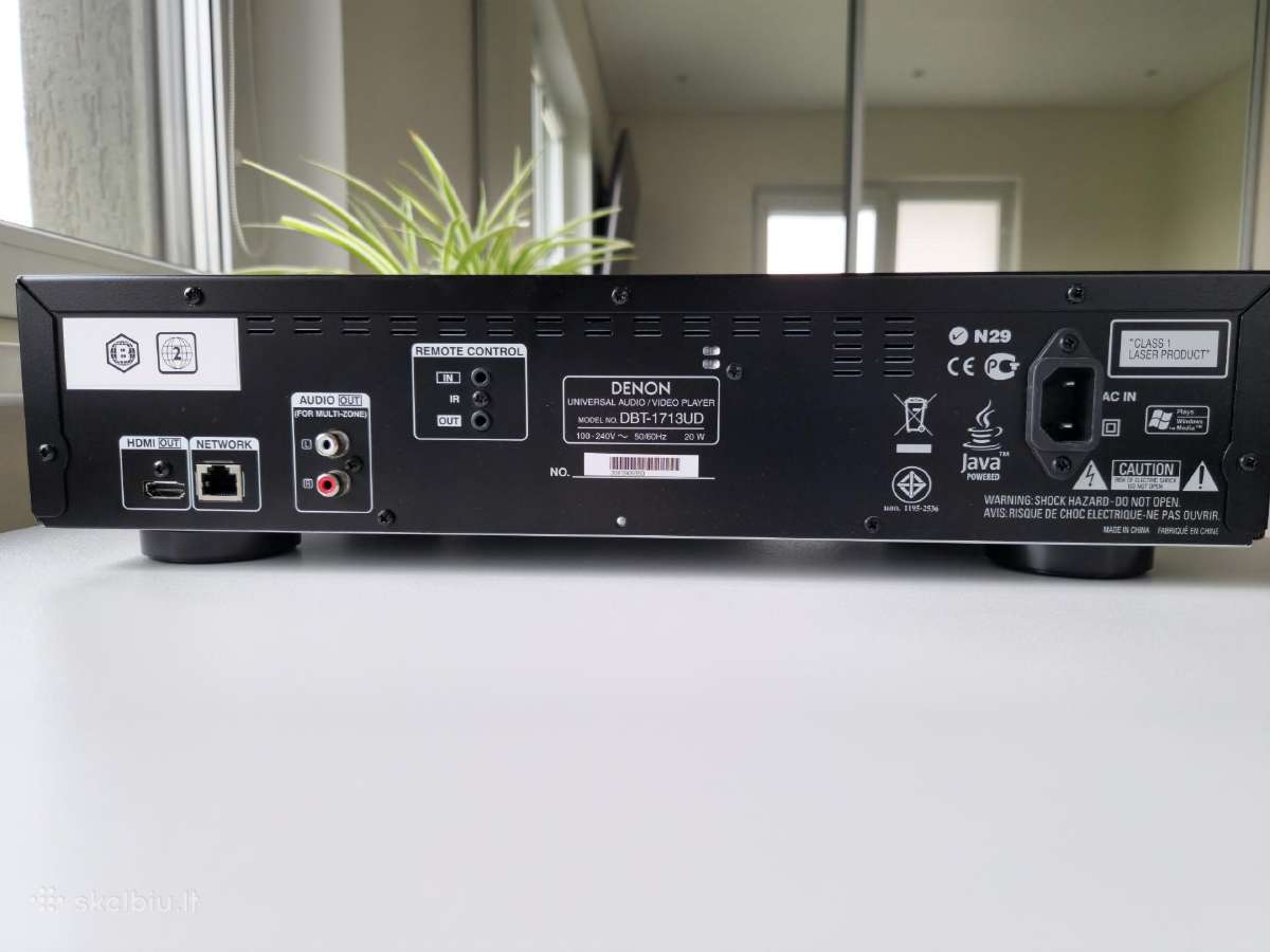 Denon Dbt-1713ud universalus grotuvas - nuotraukos Nr. 7