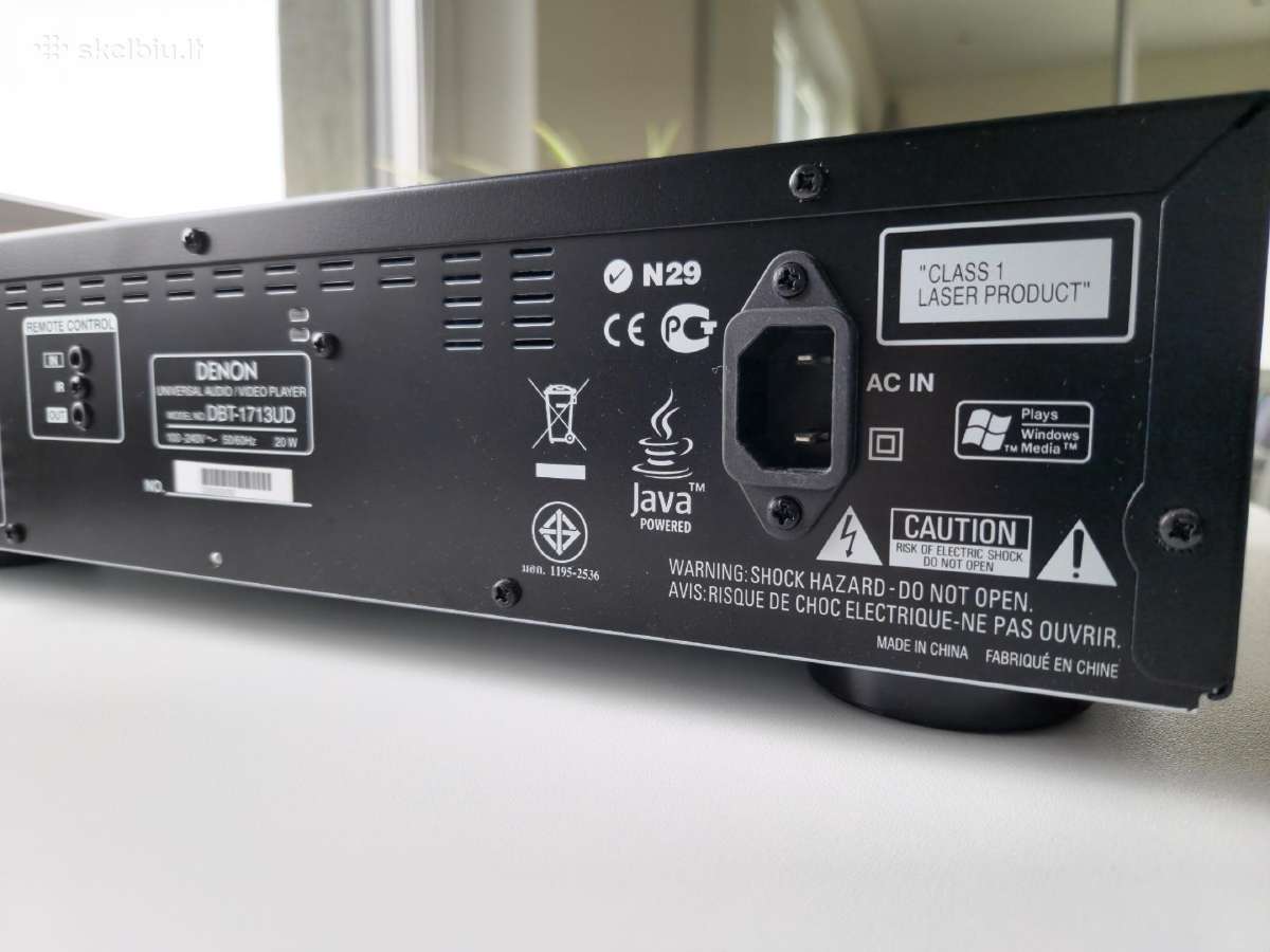 Denon Dbt-1713ud universalus grotuvas - nuotraukos Nr. 10