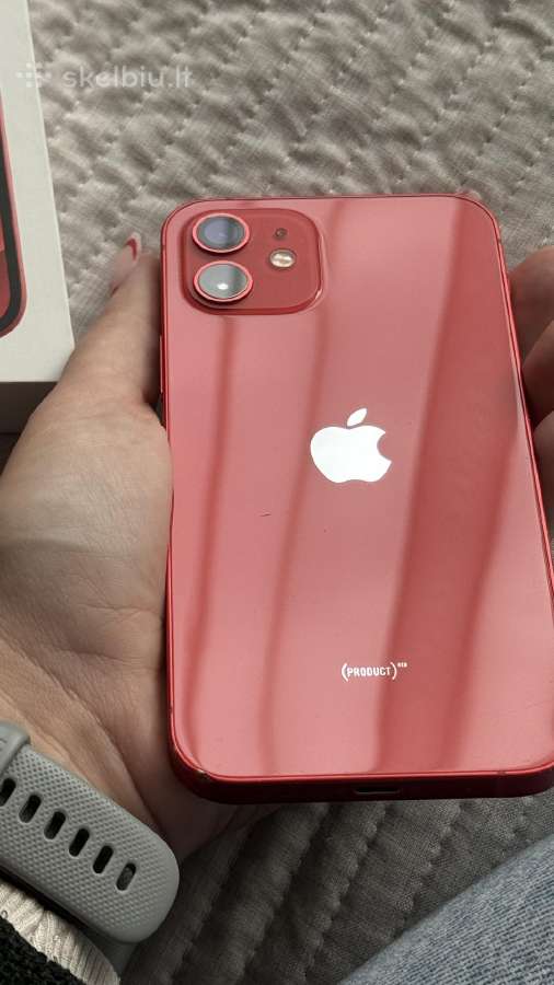 Raudonas iPhone 12 256gb - nuotraukos Nr. 2