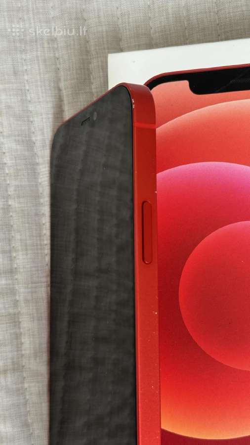 Raudonas iPhone 12 256gb - nuotraukos Nr. 7