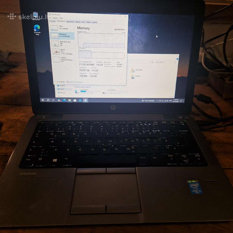 Hp elitebook 820 - nuotraukos Nr. 2