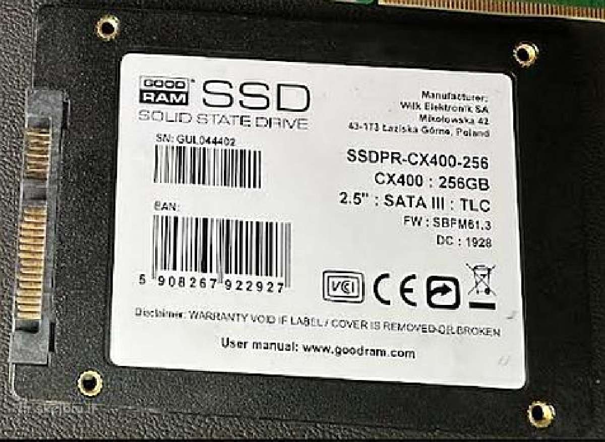 Parduodu SSD 250 GB - nuotraukos Nr. 2