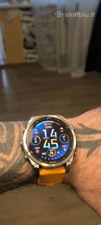 Garmin fenix 9 47mm sapphire - nuotraukos Nr. 3