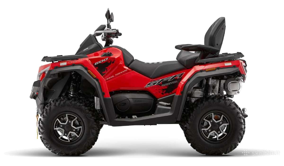 Qjmotor Sfa600 Pro keturratis - nuotraukos Nr. 5