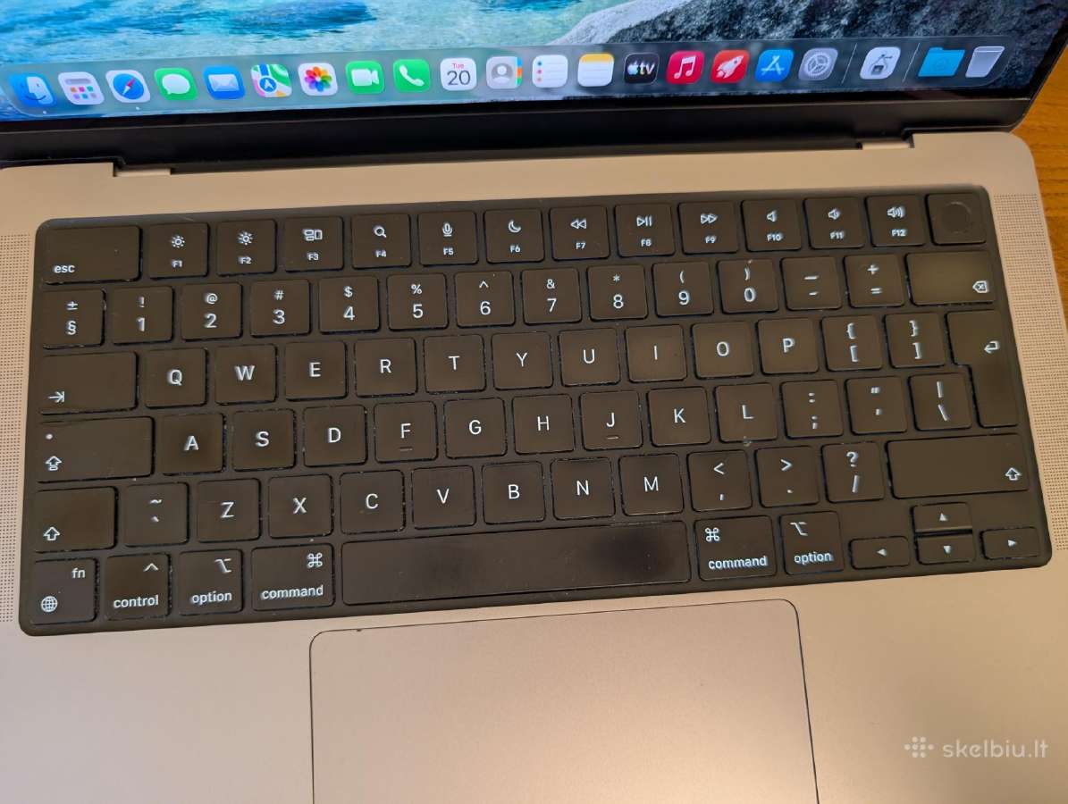 MacBook Pro 14, M1 Pro, 32gb, 512gb - nuotraukos Nr. 3