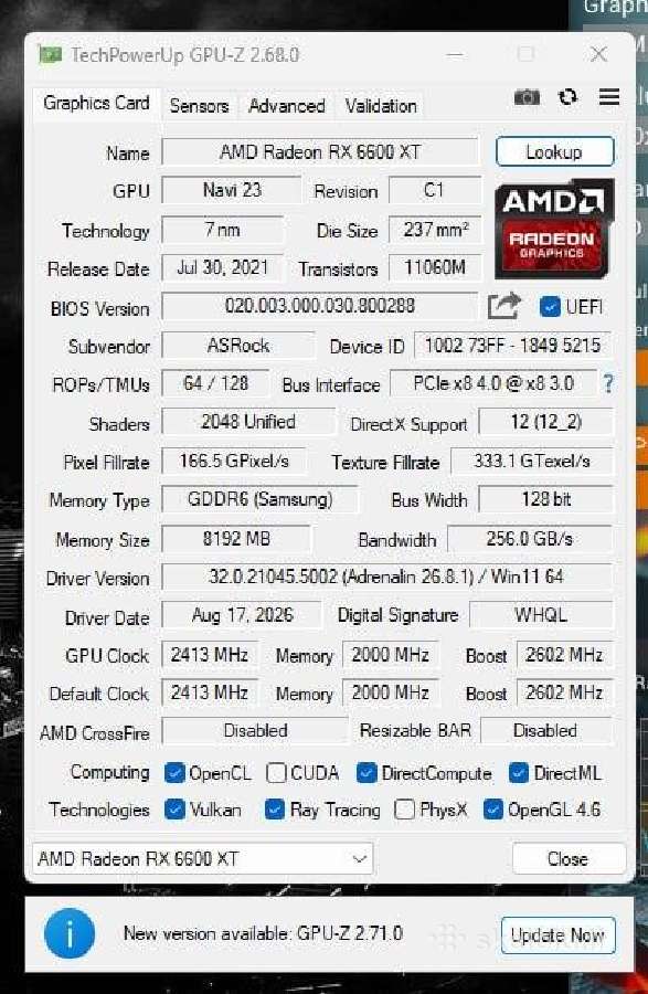 Kompiuteris rx6600xt+i7-4770-16gb - nuotraukos Nr. 8