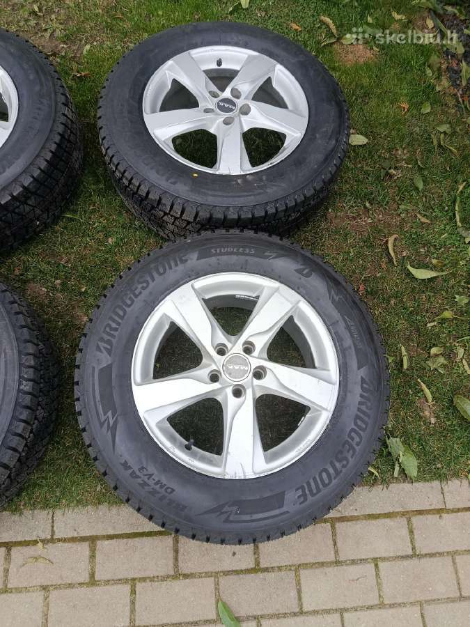 Ratlankiai su naujomis padangomis 235/65 r17 - nuotraukos Nr. 3