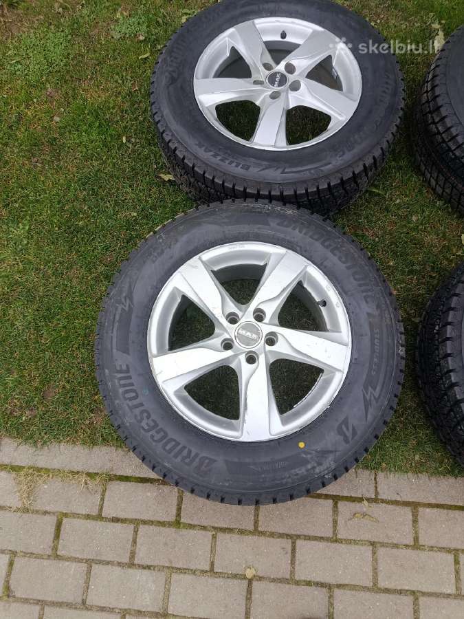 Ratlankiai su naujomis padangomis 235/65 r17 - nuotraukos Nr. 4