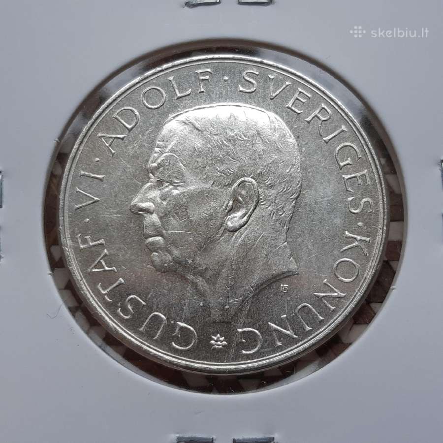 Švedija 10 kronų sidabras 1972 - nuotraukos Nr. 2