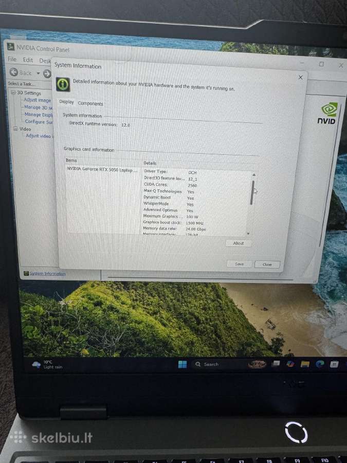 Lenovo Loq 15 Rtx 5050 - nuotraukos Nr. 6