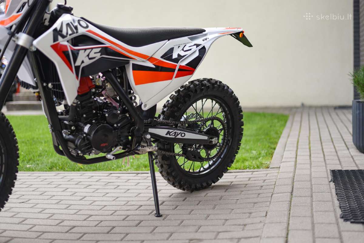 Krosinis motociklas Kayo K5 Enduro - nuotraukos Nr. 6