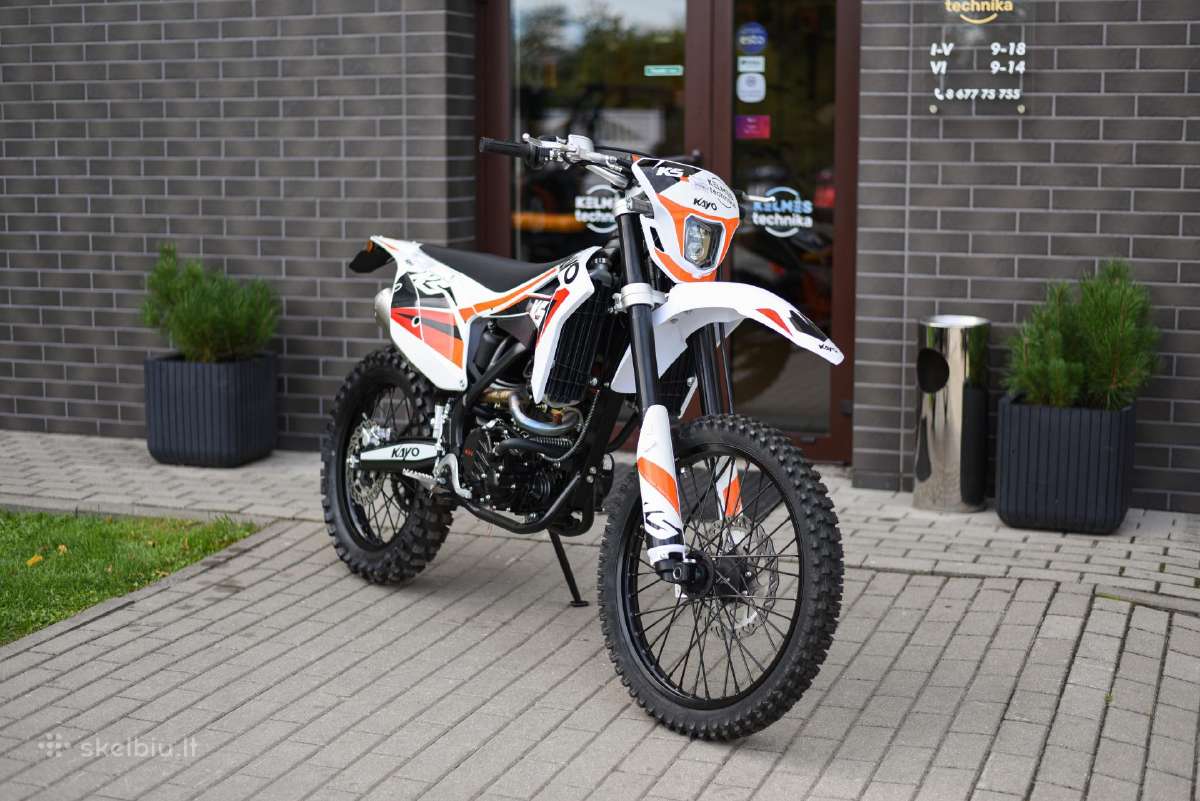 Krosinis motociklas Kayo K5 Enduro - nuotraukos Nr. 16