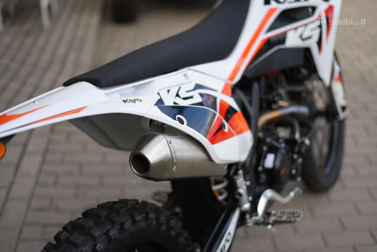 Krosinis motociklas Kayo K5 Enduro - nuotraukos Nr. 8