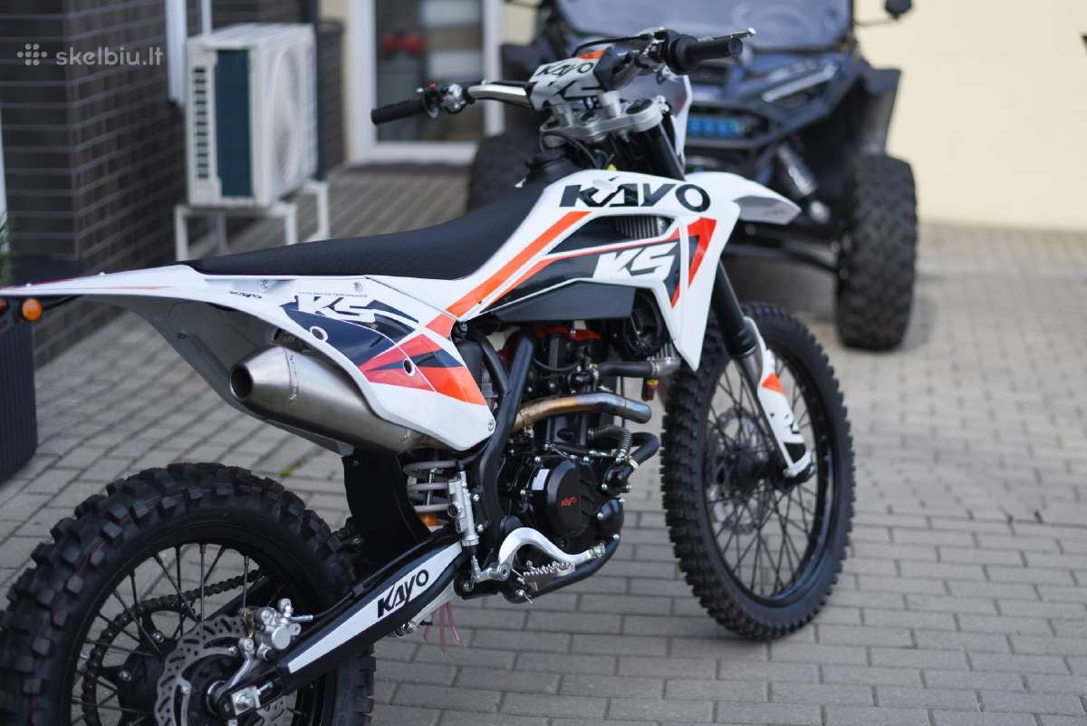 Krosinis motociklas Kayo K5 Enduro - nuotraukos Nr. 9