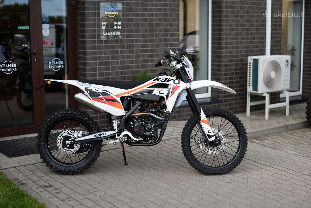 Krosinis motociklas Kayo K5 Enduro - nuotraukos Nr. 2