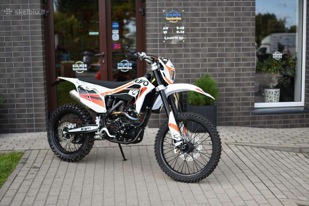 Krosinis motociklas Kayo K5 Enduro - nuotraukos Nr. 3