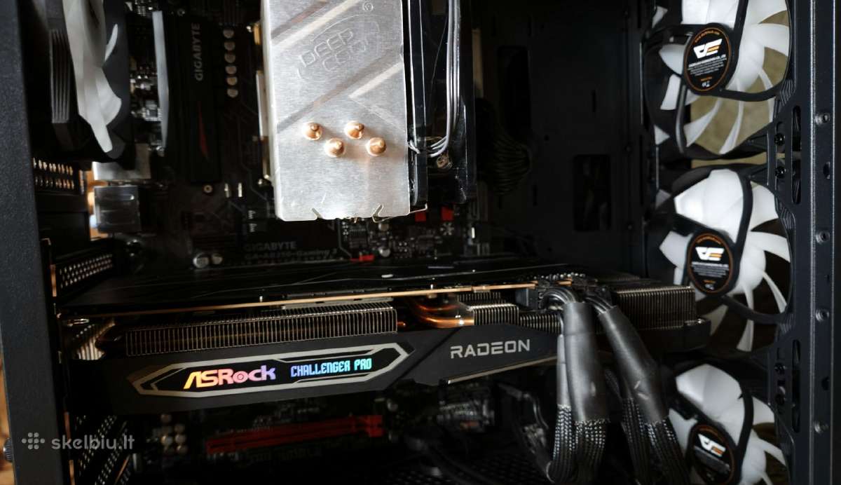 Žaidimų kompiuteris 5600x, 6700xt 12gb, 16gb RAM - nuotraukos Nr. 4