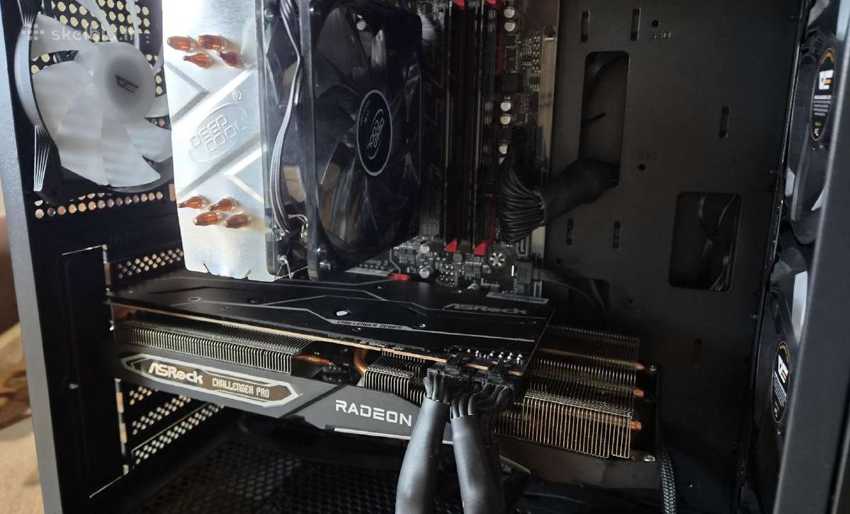 Žaidimų kompiuteris 5600x, 6700xt 12gb, 16gb RAM - nuotraukos Nr. 5