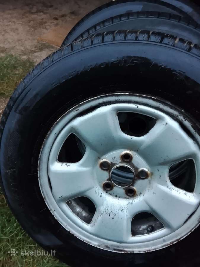 Subaru Žieminės Padangos Su Oroginaliais Ratlankia - nuotraukos Nr. 2