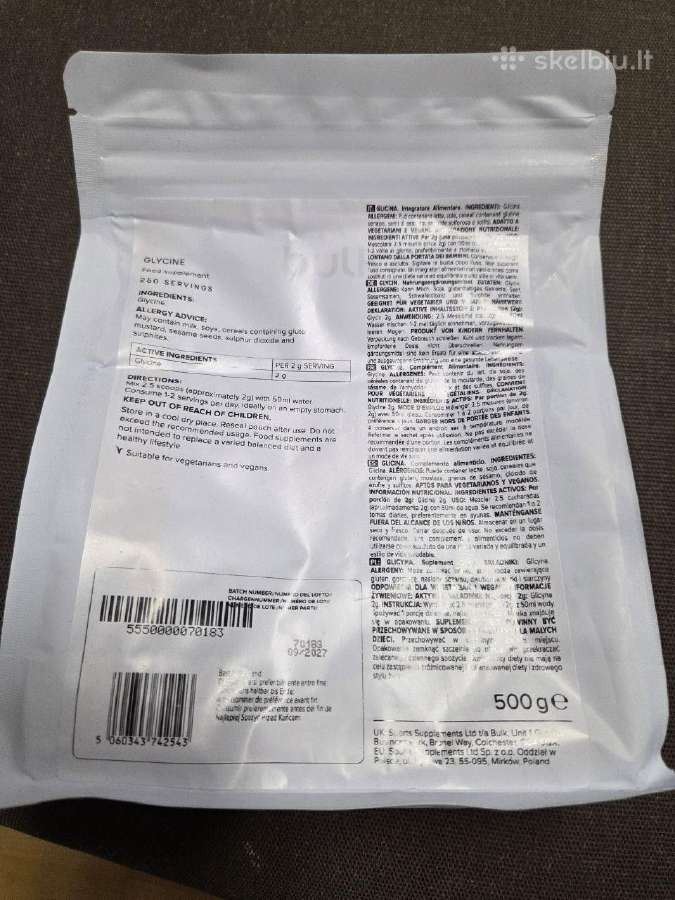 Glicinas Ostrovit 500 g - nuotraukos Nr. 2