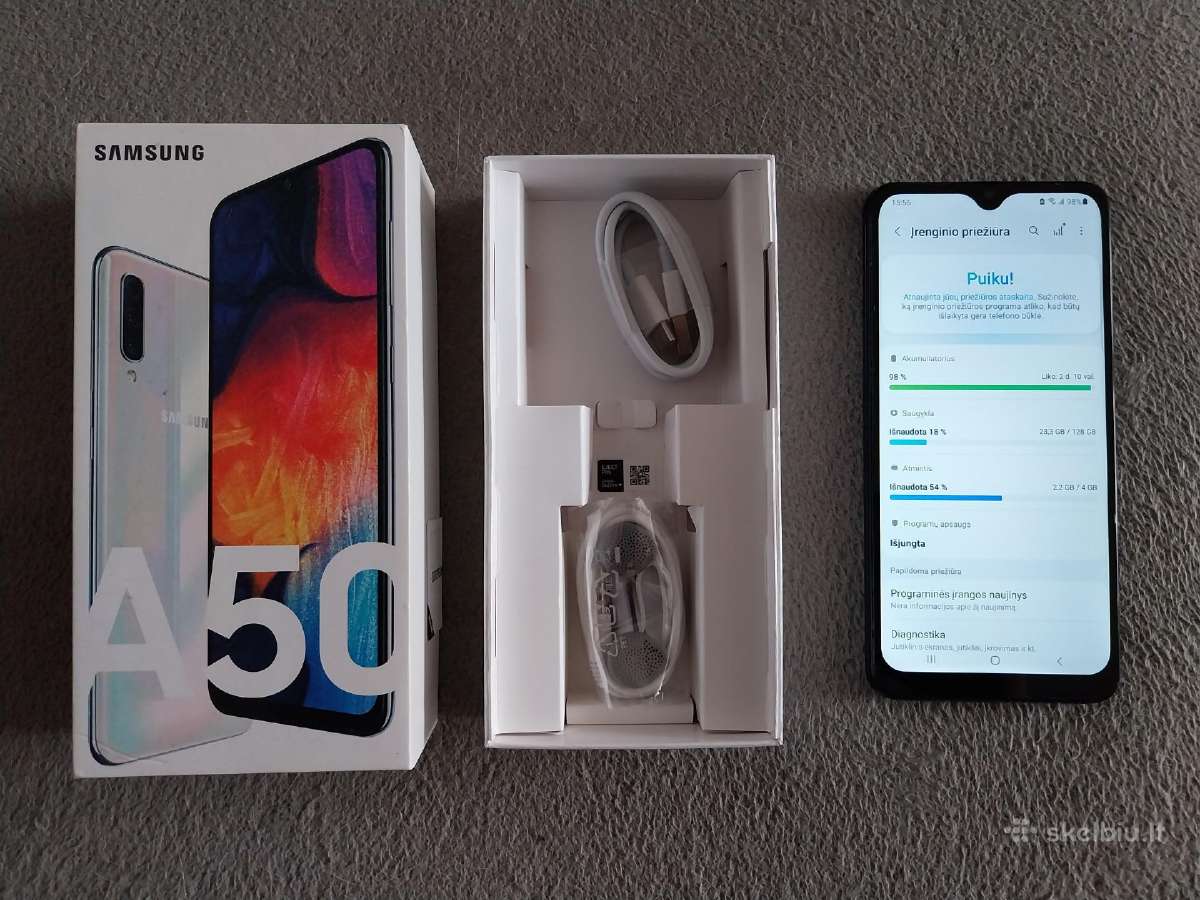 Samsung a50 128gb - nuotraukos Nr. 4
