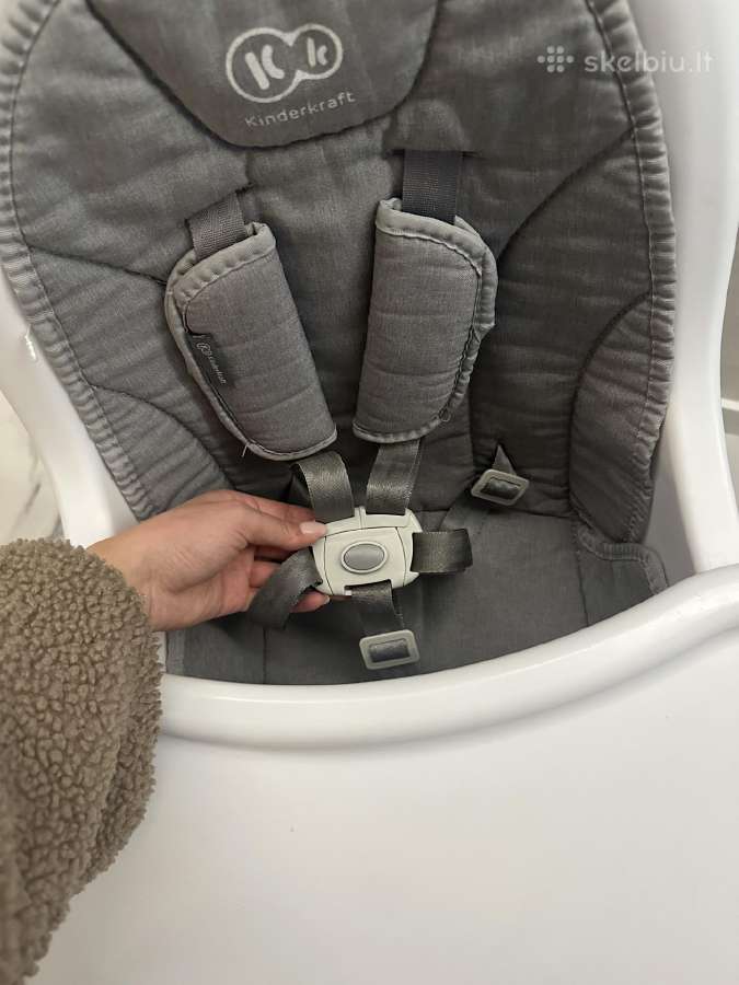 Maitinimo kėdutė Kinderkraft Tixi 2 in 1 - nuotraukos Nr. 3
