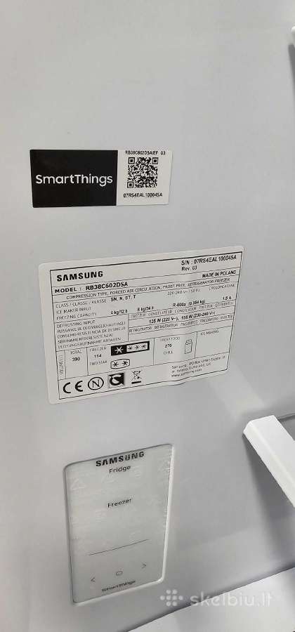 Samsung Šaldytuvas Su Garantija - nuotraukos Nr. 3