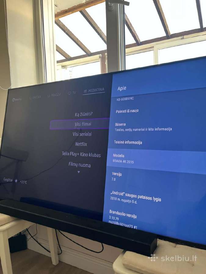 Soundbar Televizorius - nuotraukos Nr. 2