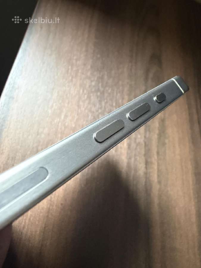 iPhone 15 pro Natural Titanium / 128gb - nuotraukos Nr. 4