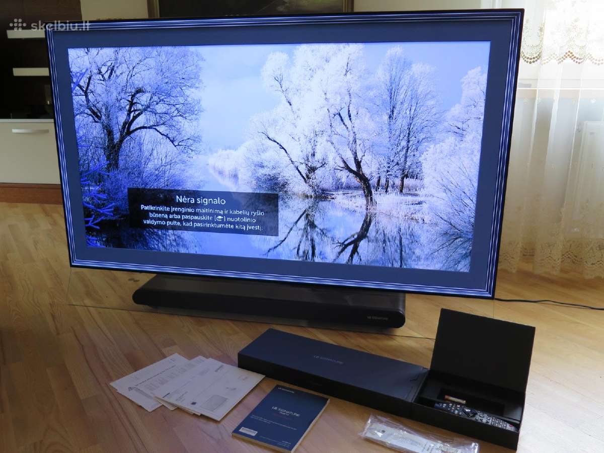 LG Signature Oled65g8pla 65" televizorius 165 cm - nuotraukos Nr. 3