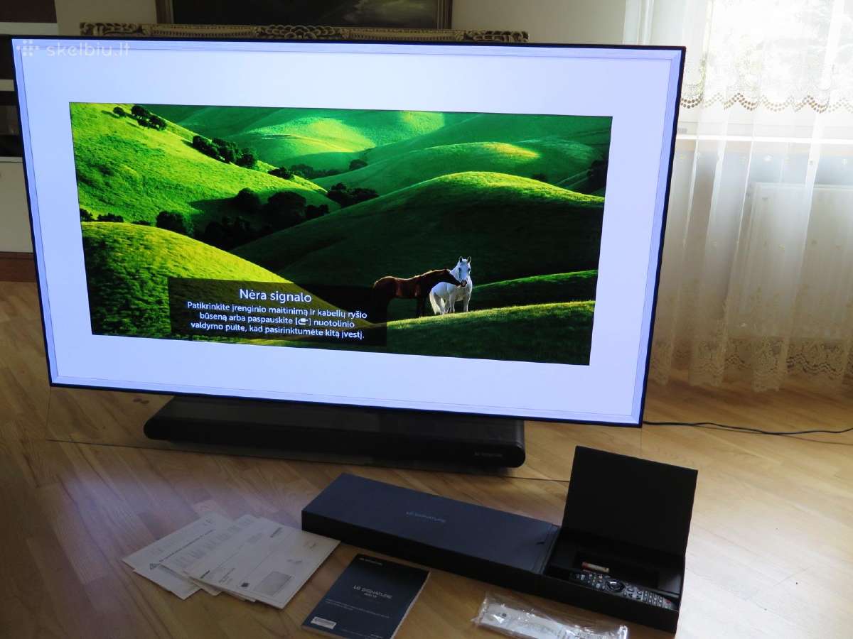 LG Signature Oled65g8pla 65" televizorius 165 cm - nuotraukos Nr. 4