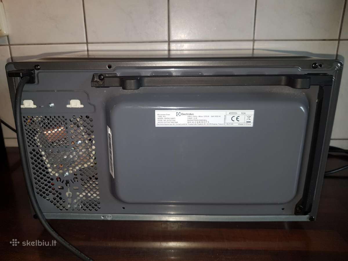 Electrolux mikrobangų krosnelė - nuotraukos Nr. 8