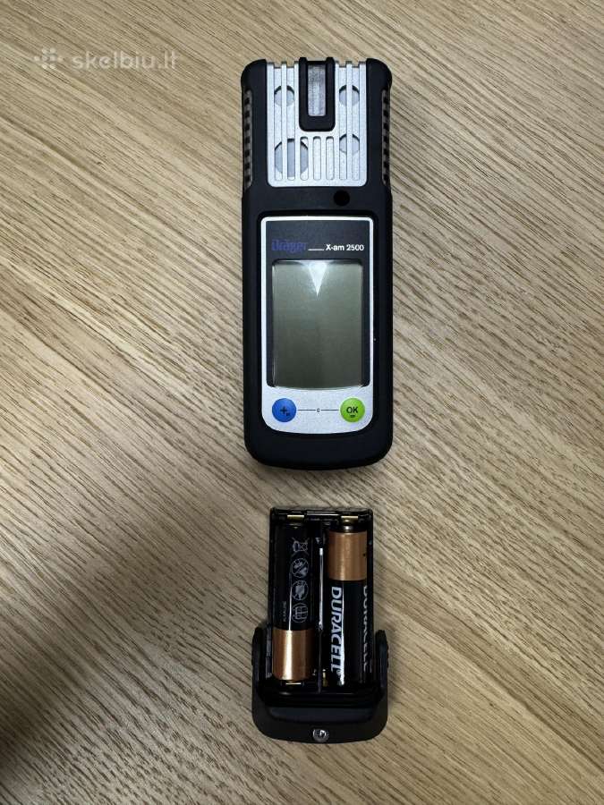 Dujų matuoklis Dräger X-am 2500 - nuotraukos Nr. 3